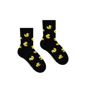 Detské ponožky Kačička Čierna HestySocks (veľkosť: 25-29)