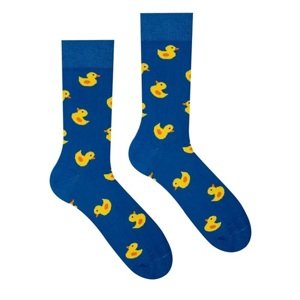 Unisex ponožky Kačička modrá HestySocks (veľkosť: 35-38)