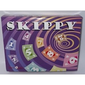 Zábavná sekvenčná kartová hra SKIPPY