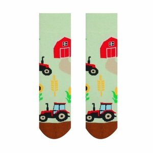 Detské ponožky Traktor HestySocks (veľkosť: 25-29)