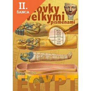 Lacná kniha Krížovky s veľkými písmenami EGYPT