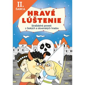 Lacná kniha Hravé lúštenie - Strašidelné povesti z českých a slovenských hradov