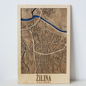 3D mapa mesta Žilina (20 x 30 cm)