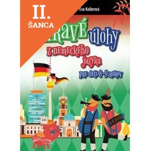 Lacná kniha Hravé úlohy z nemeckého jazyka pre deti 8-9 rokov