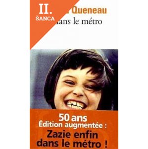 Lacná kniha Zazie dans le metro : Edition augmentee de deux fragments