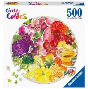 Kruhové puzzle Ovocie a zelenina 500 Ravensburger