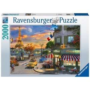 Puzzle Maľovaná scenéria 2000 Ravensburger