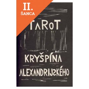 Lacná kniha Tarot Kryšpína alexandrijského + sada kariet