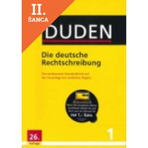 Lacná kniha Duden 1 - Die deutsche Rechtschreibung