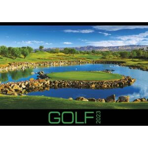 Nástenný kalendár Golf 2023