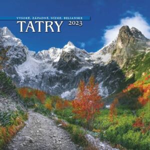 Nástenný kalendár Tatry 2023