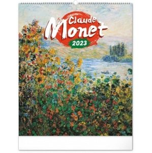 Nástenný kalendár Claude Monet 2023, 48 × 56 cm