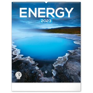 Nástenný kalendár Energia 2023, 48 × 56 cm