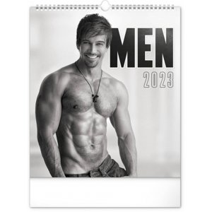 Nástenný kalendár Men 2023, 30 × 34 cm