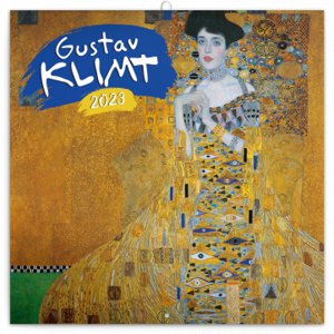 Poznámkový kalendár Gustav Klimt 2023, 30 × 30 cm