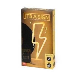Legami Led lampa s neónovým efektom It´s Sign Flash