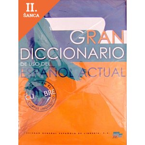 Lacná kniha Gran Diccionario de Uso Espanol Actual