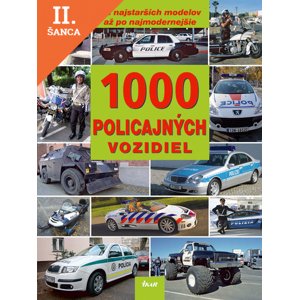 Lacná kniha 1000 policajných vozidiel