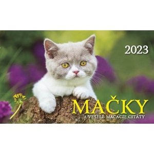Stolový kalendár Mačky 2023