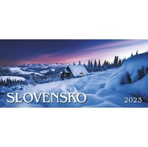 Stolový kalendár Slovensko stĺpcové 2023