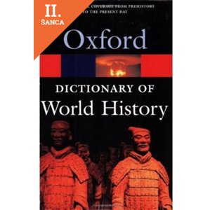 Lacná kniha Oxford Dictionary of World History