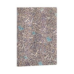 Zápisník Paperblanks Granada Turquoise Midi Lined