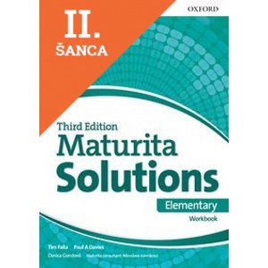 Lacná kniha Maturita Solutions 3rd Edition Elementary - Workbook (SK Edition)