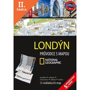 Lacná kniha Londýn - Průvodce s mapou National Geographic 5. vydání