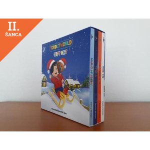 Lacná kniha Toddlyworld Gift Set BOX