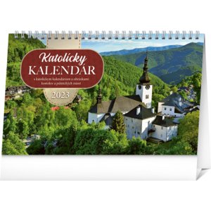 Stolový Katolícky kalendár 2023, 23,1 × 14,5 cm