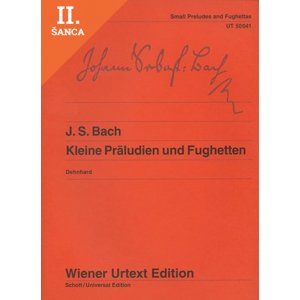 Lacná kniha Kleine Präludien und Fughetten