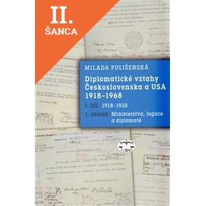 Lacná kniha Diplomatické vztahy Československa a USA 1918–1968. 1 díl
