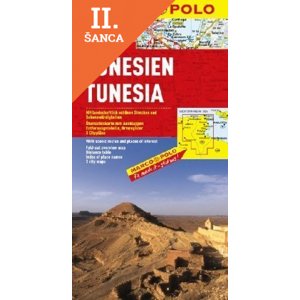 Lacná kniha Tunesien 1:800 000
