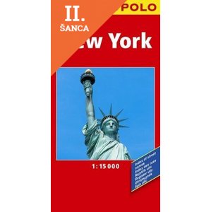 Lacná kniha New York 1:15 000