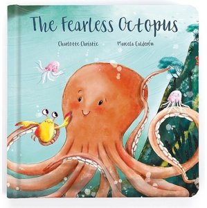 The Fearless Octopus kniha ENG plyšová hračka JELLYCAT