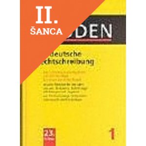 Lacná kniha DUDEN 1 Die deutsche Rechtschreibung