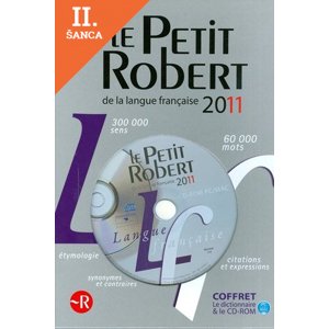 Lacná kniha Petit Robert 2011 Livre+DVD Coffret