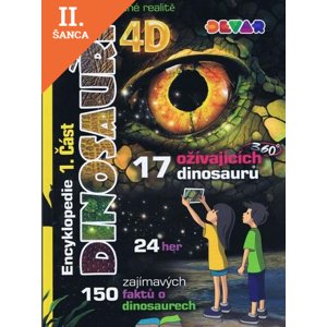 Lacná kniha Encyklopedie Dinosauři 4D