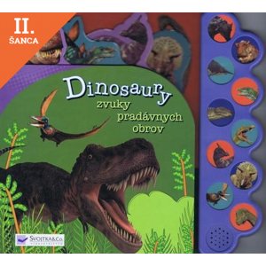 Lacná kniha Dinosaury - zvuky pradávnych obrov