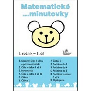 Matematické minutovky 1. ročník 1. díl, 2. vydanie