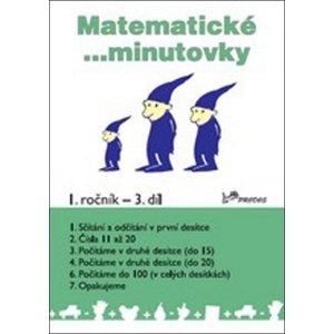 Matematické minutovky 1. ročník 3. díl