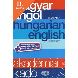 Lacná kniha Magyar-angol kisszótár Hungarian-english Dictionary