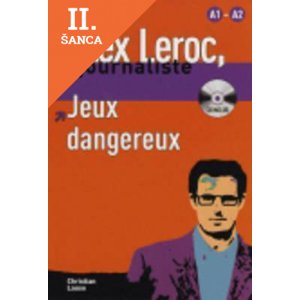 Lacná kniha Jeux Dangereux A1-A2 + CD