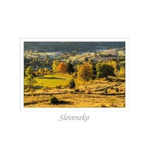 Pohľadnica A6 Slovensko V (lazy Hriňová)
