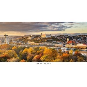 Pohľadnica panoráma Bratislava k12 (jesenné farbičky)