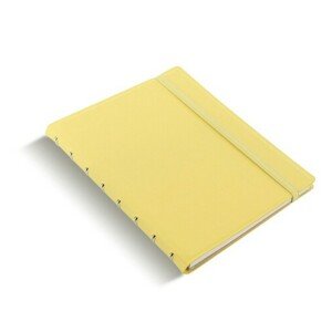Notebook Filofax Pastel A5 pastelovo žltá