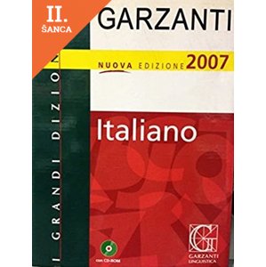 Lacná kniha Garzanti Dizionario Italiano 2007