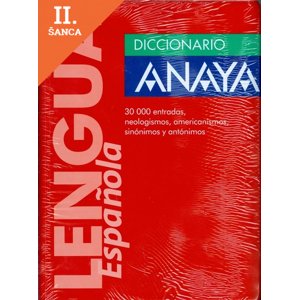 Lacná kniha Diccionario Anaya de la Lengua