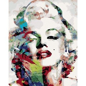Maľovanie podľa čísel Marilyn Monroe 40x50cm Zuty
