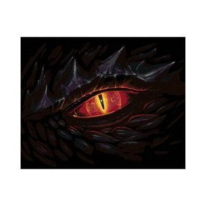 Maľovanie podľa čísel Oko draka 40x50cm Zuty